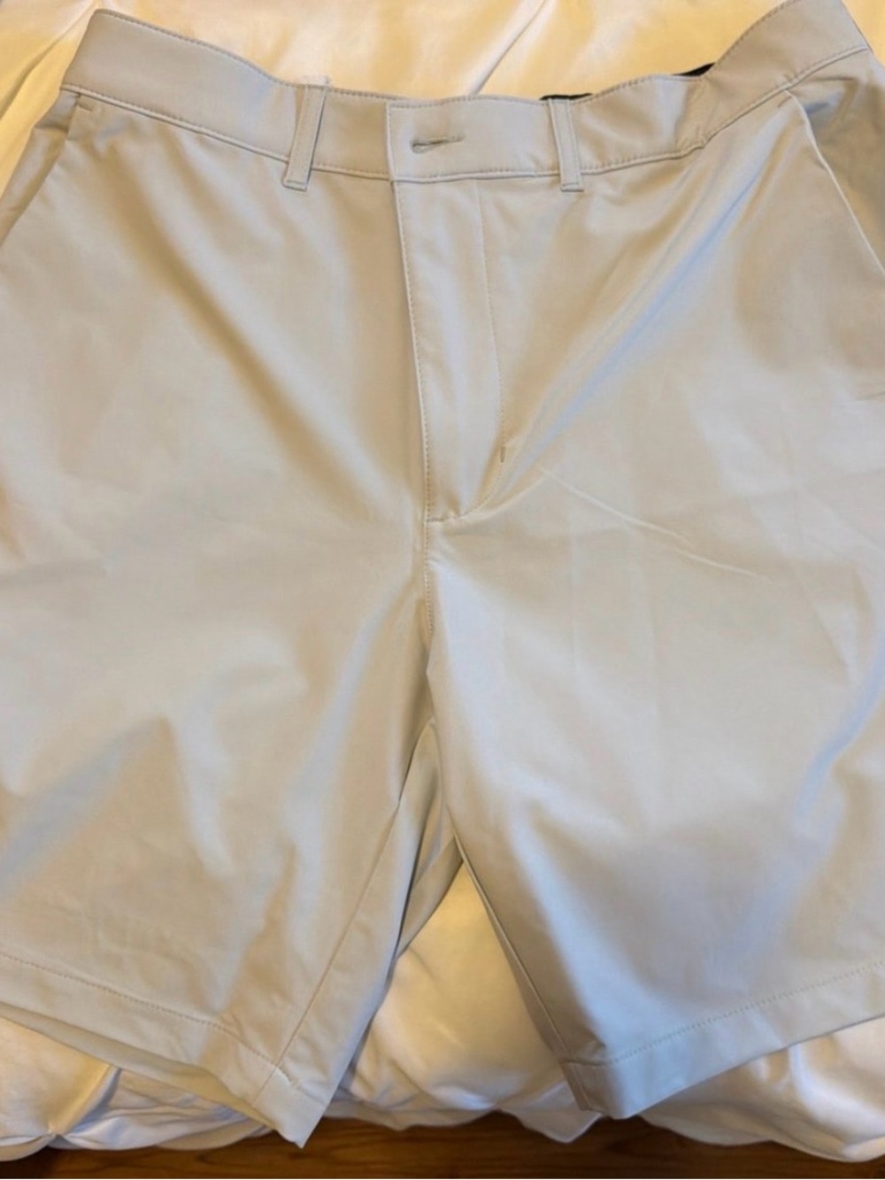 Gerry Weber Light Beige Flat-Front Men's Shorts